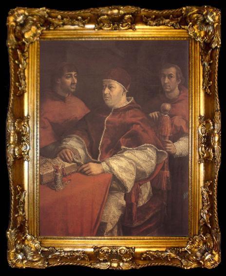 framed  RAFFAELLO Sanzio Bishop, ta009-2